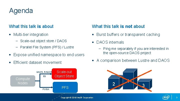 Agenda What this talk is about What this talk is not about § Multi-tier