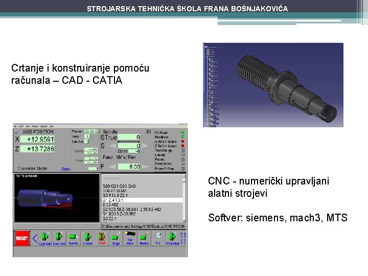 STROJARSKA TEHNIČKA ŠKOLA FRANA BOŠNJAKOVIĆA Crtanje i konstruiranje pomoću računala – CAD - CATIA