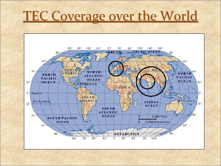 TEC Coverage over the World 