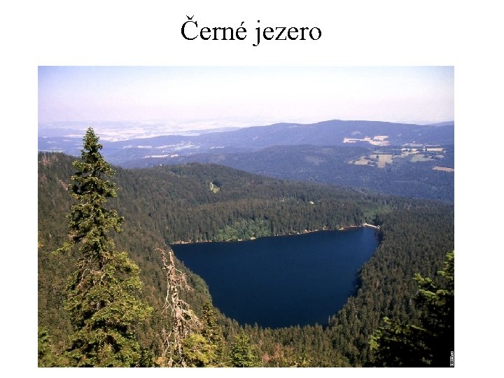 Černé jezero Černé jezero