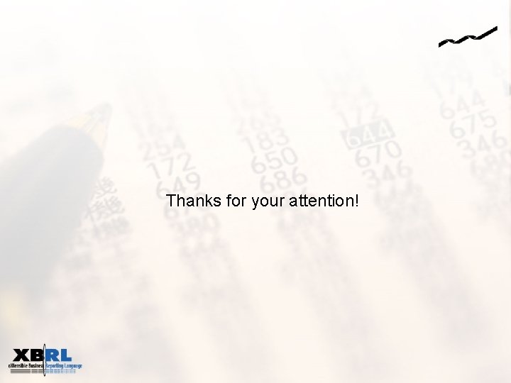 Thanks for your attention! 