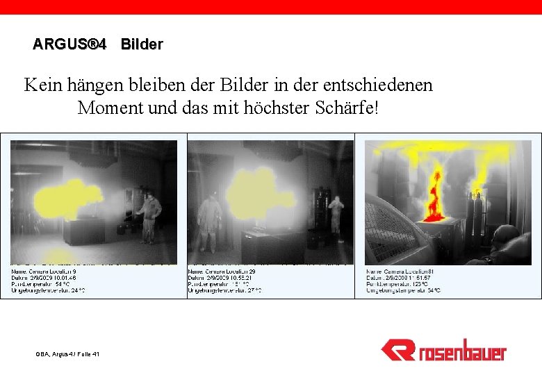 ARGUS® 4 Bilder Kein hängen bleiben der Bilder in der. Kamera entschiedenen Moment und