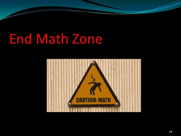 End Math Zone 26 