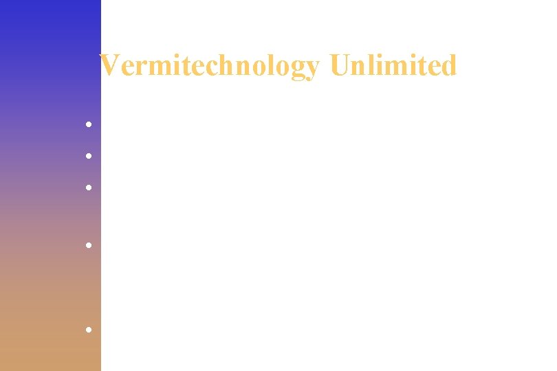 Vermitechnology Unlimited • Continuous flow system with casting extractor • Attached to three-point hitch