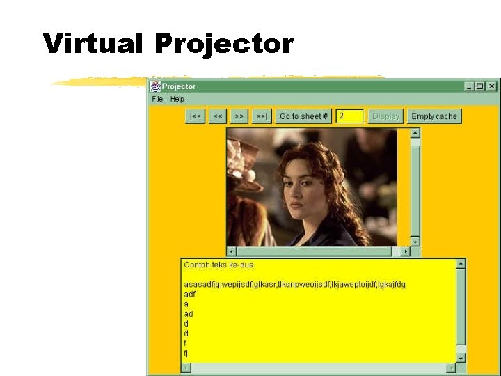 Virtual Projector 