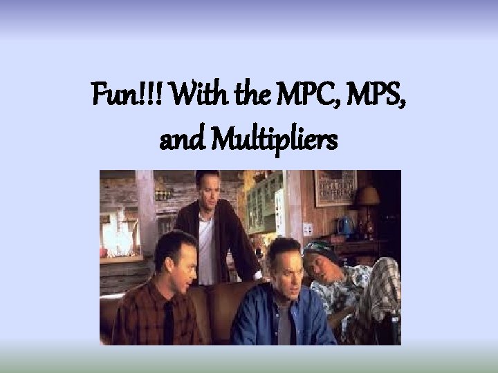 Fun!!! With the MPC, MPS, and Multipliers 