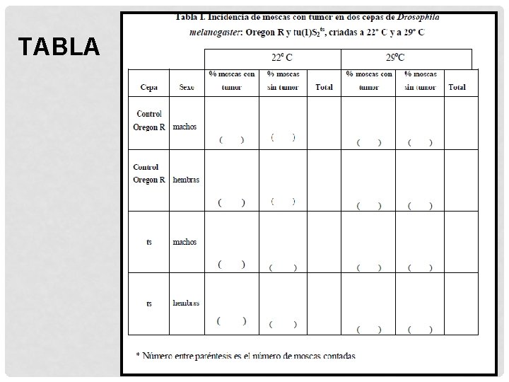 TABLA 