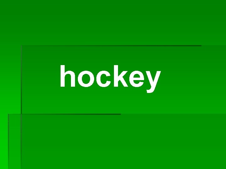 hockey 