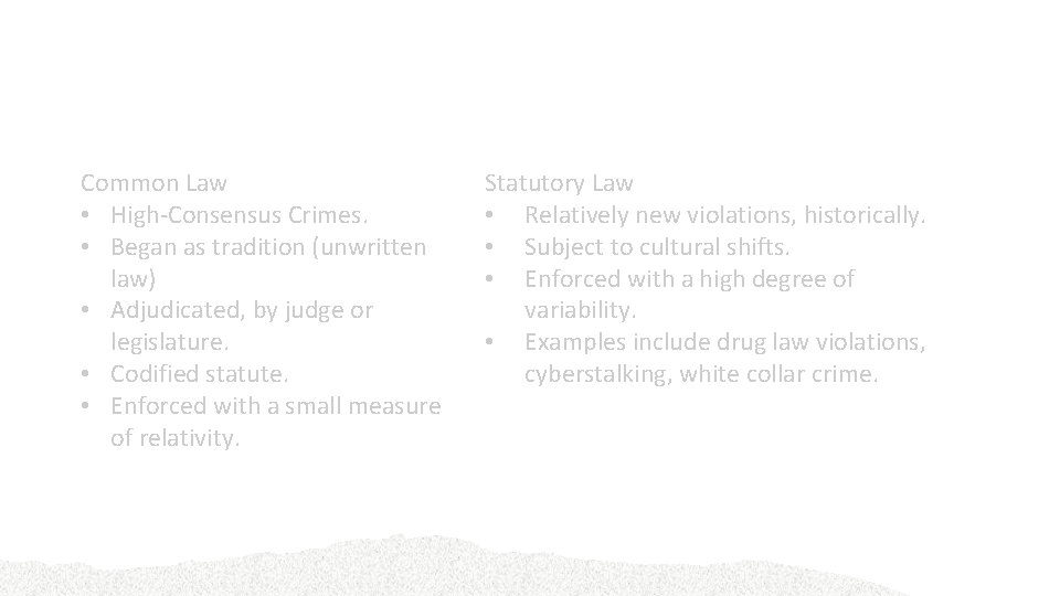 Chapter 5 Crime and Criminalization Book Deviant Behavior