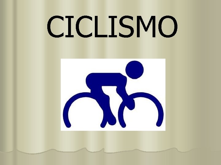 CICLISMO 