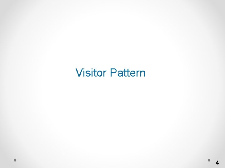 Visitor Pattern 4 