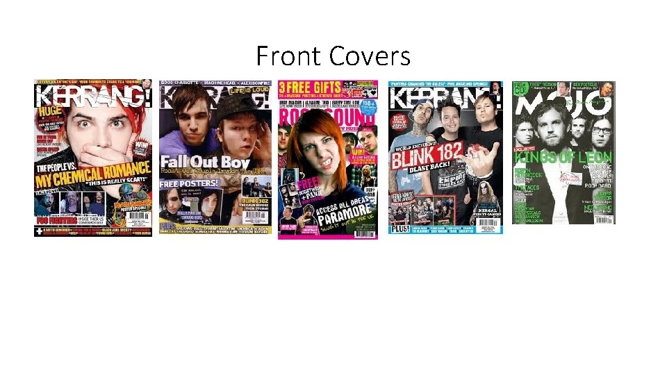 Front Covers 