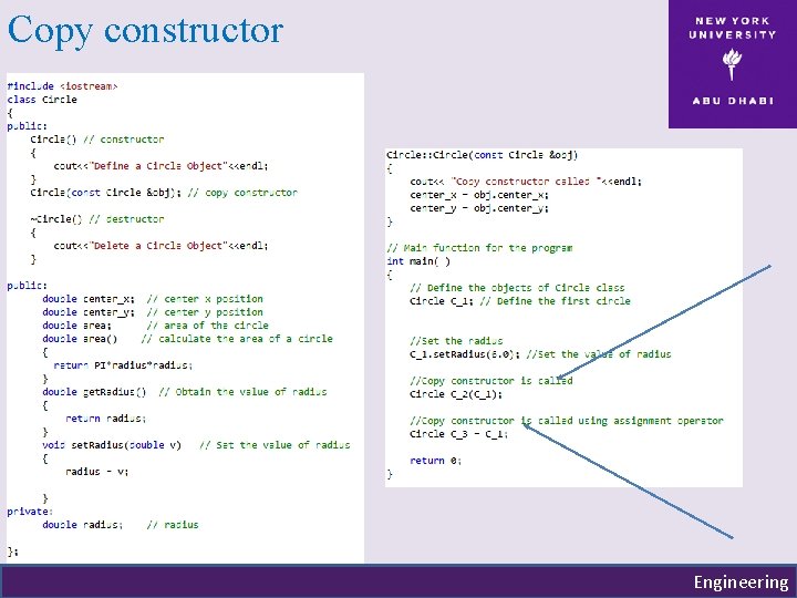 Copy constructor Engineering Copy constructor Engineering