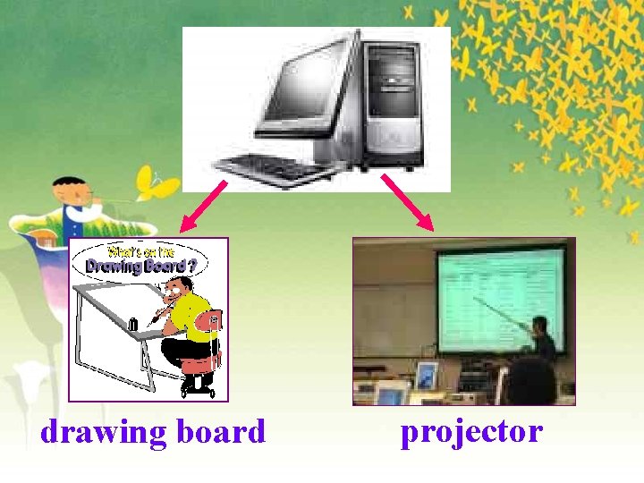 drawing board projector 