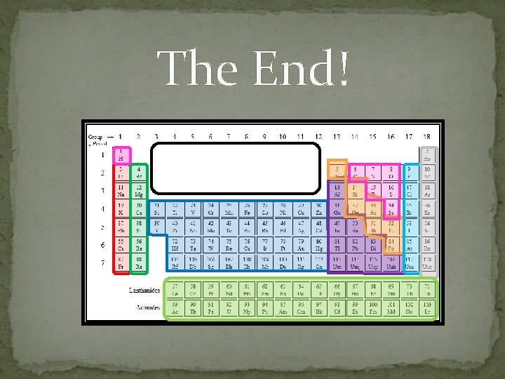 The End! The End!