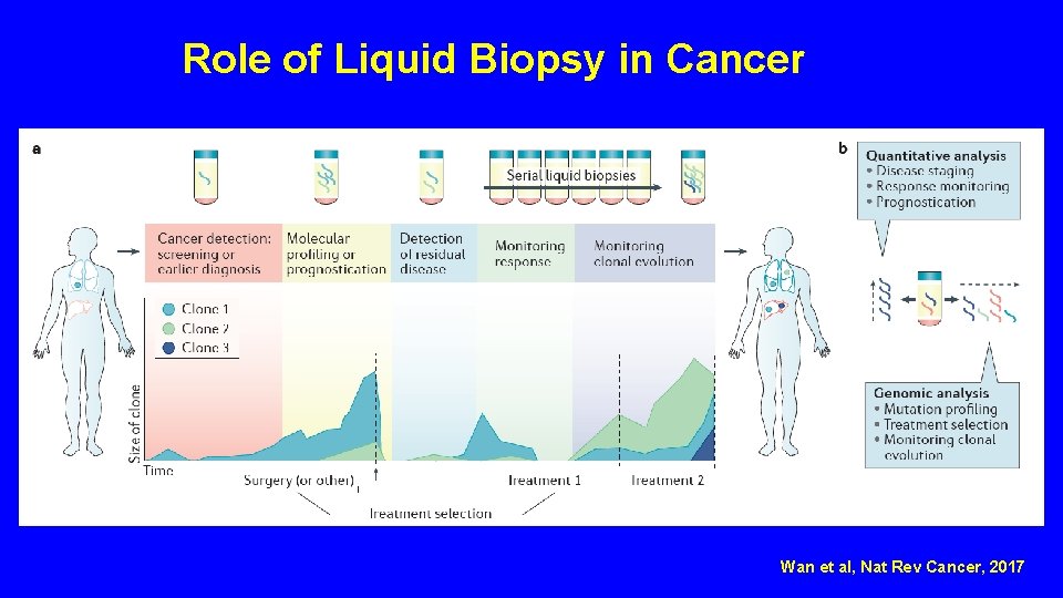 Role of Liquid Biopsy in Cancer Wan et al, Nat Rev Cancer, 2017 