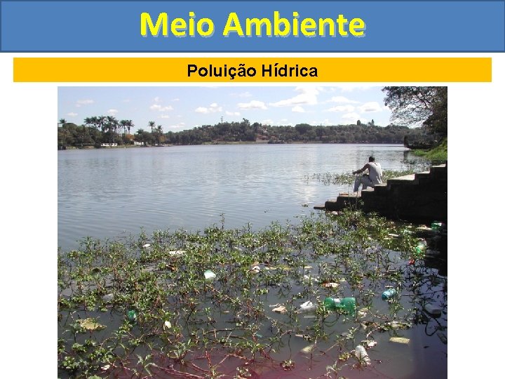 Meio Ambiente Poluição Hídrica 