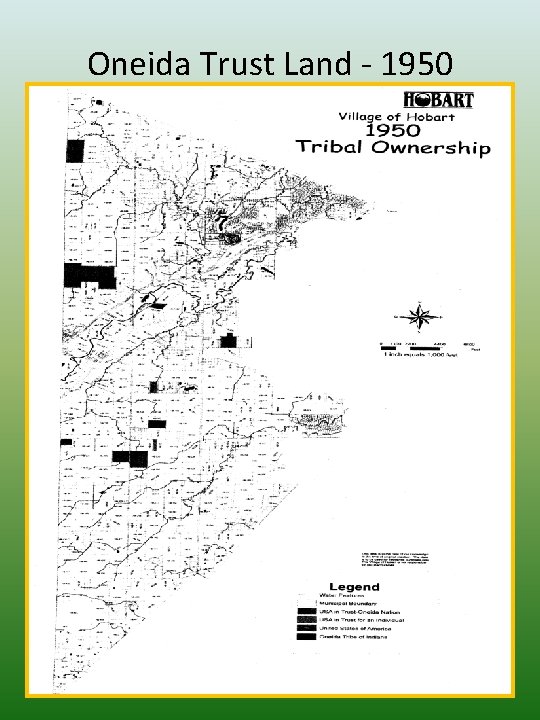 Oneida Trust Land - 1950 