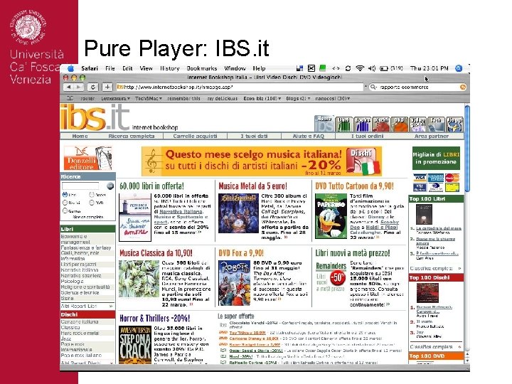 Pure Player: IBS. it 