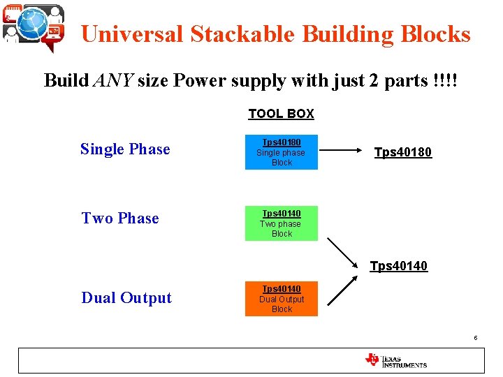 Universal Stackable Building Blocks Build ANY size Power supply with just 2 parts !!!!