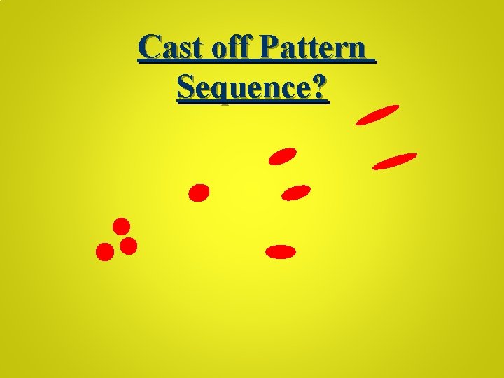 Cast off Pattern Sequence? 