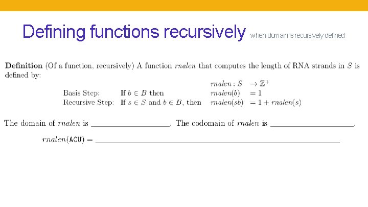 Defining functions recursively when domain is recursively defined 