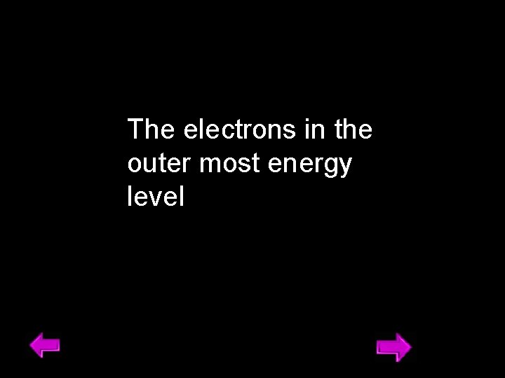 The electrons in the outer most energy level 4 