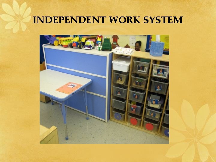 INDEPENDENT WORK SYSTEM 