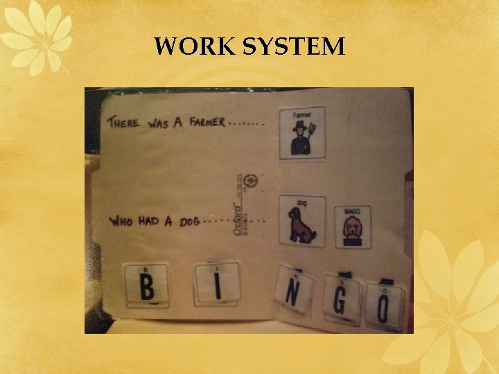 WORK SYSTEM 