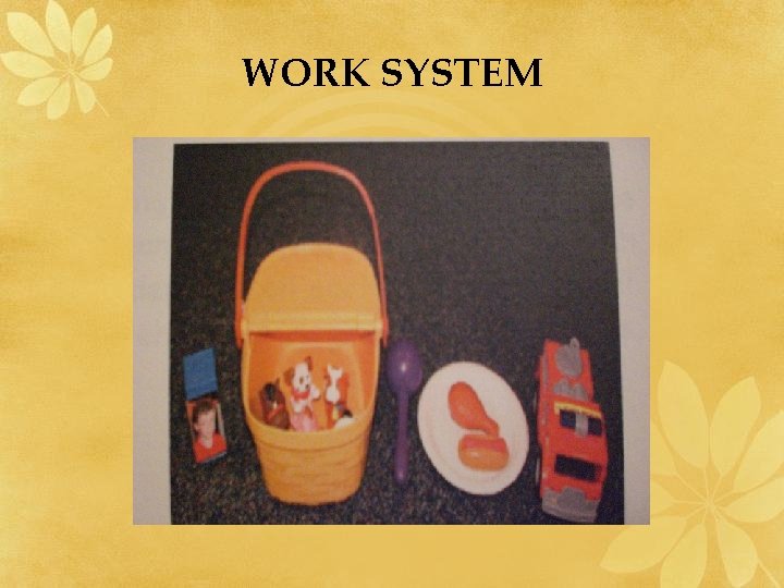WORK SYSTEM WORK SYSTEM