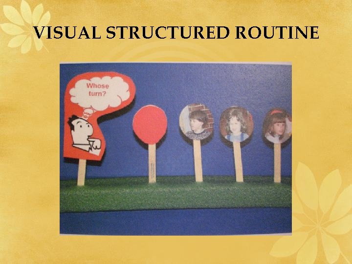 VISUAL STRUCTURED ROUTINE 