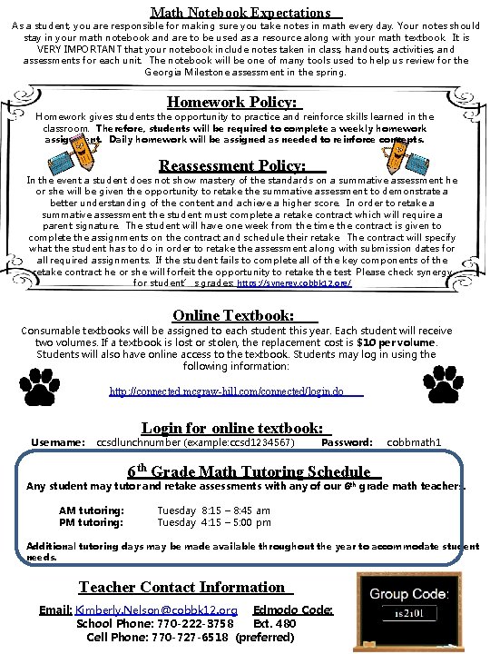 2016 2017 Mathematics Syllabus Math 67 Mrs K