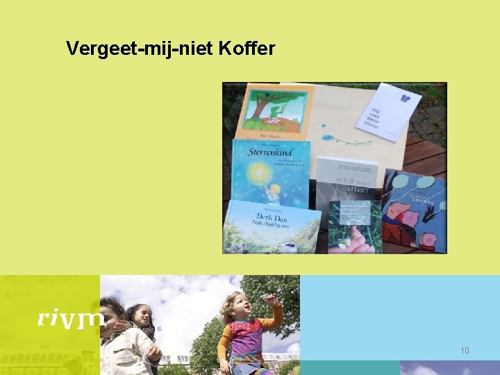 Vergeet-mij-niet Koffer 10 