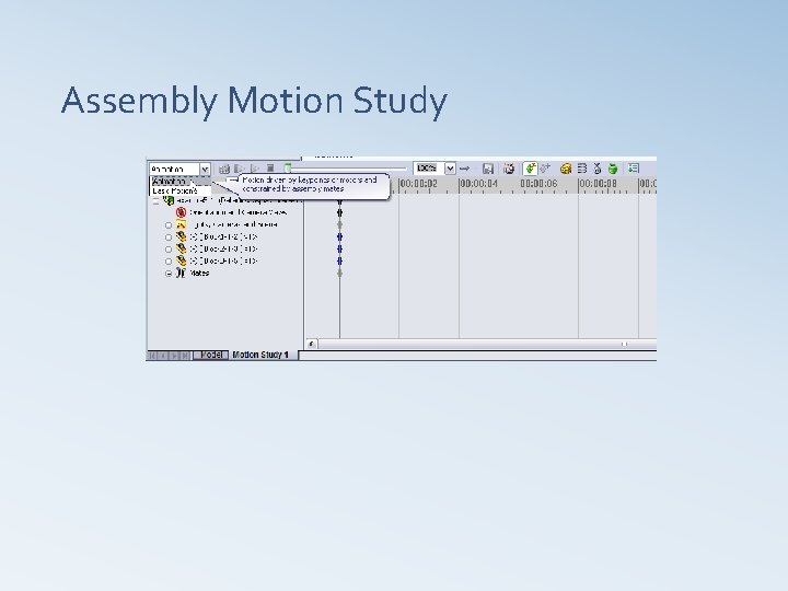 Assembly Motion Study 