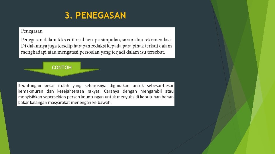 3. PENEGASAN CONTOH 