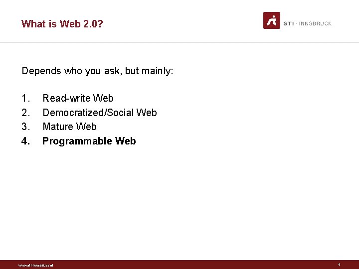 What is Web 2. 0? Depends who you ask, but mainly: 1. 2. 3.