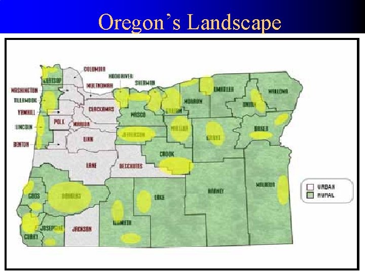 Oregon’s Landscape 