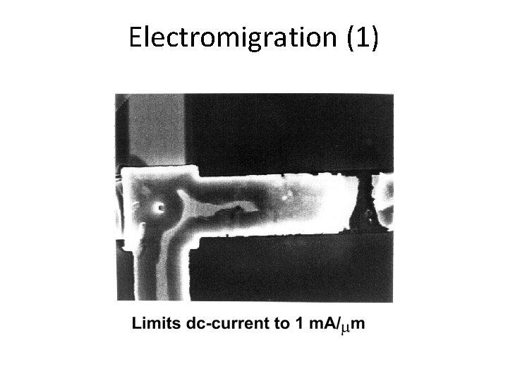 Electromigration (1) 