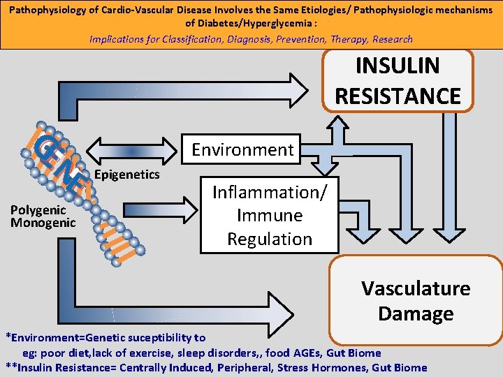 Pathophysiology of Cardio-Vascular Disease Involves the Same Etiologies/ Pathophysiologic mechanisms of Diabetes/Hyperglycemia : Implications Pathophysiology of Cardio-Vascular Disease Involves the Same Etiologies/ Pathophysiologic mechanisms of Diabetes/Hyperglycemia : Implications