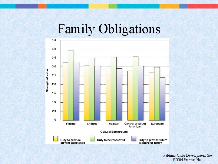 Family Obligations Feldman Child Development, 3/e © 2004 Prentice Hall 