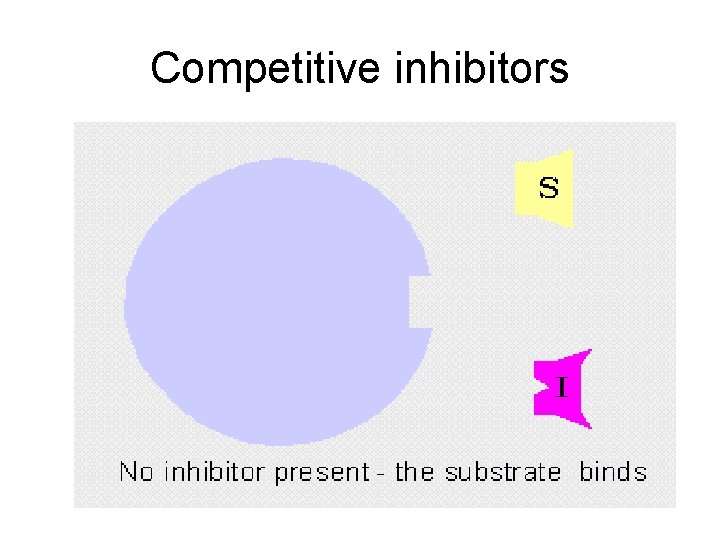 Competitive inhibitors 