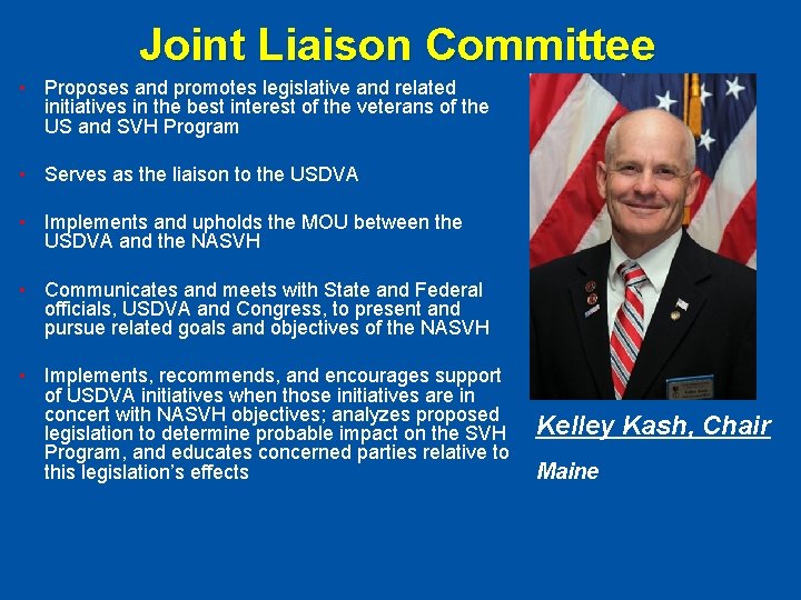 Joint Liaison Committee • Proposes and promotes legislative and related initiatives in the best