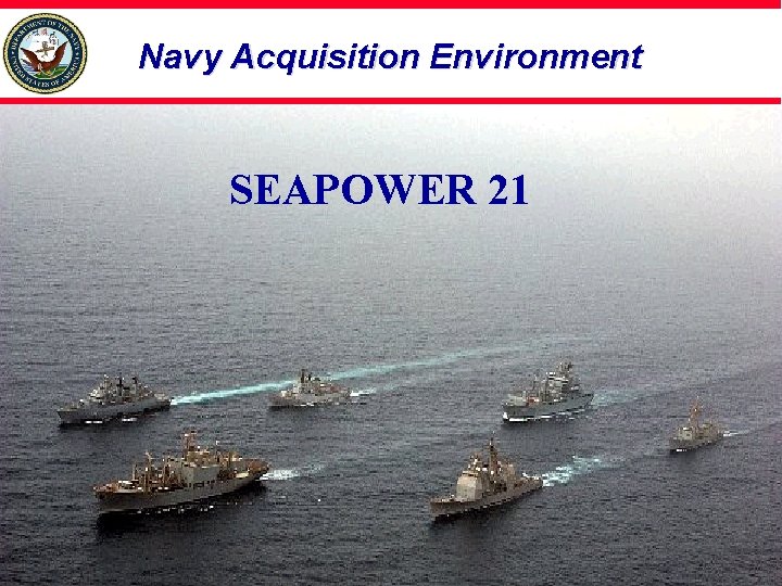 Navy Acquisition Environment SEAPOWER 21 