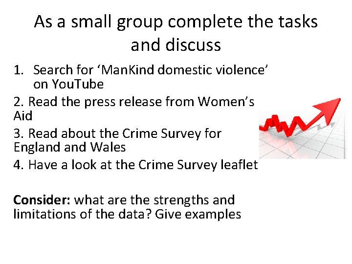 As a small group complete the tasks and discuss 1. Search for ‘Man. Kind