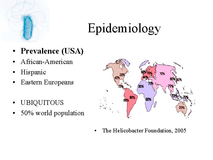 Epidemiology • Prevalence (USA) • African-American • Hispanic • Eastern Europeans • UBIQUITOUS •