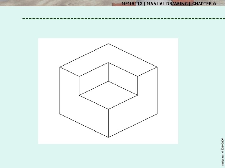 adzlyanuar © 2004 -2005 MEMB 113 | MANUAL DRAWING | CHAPTER 6 