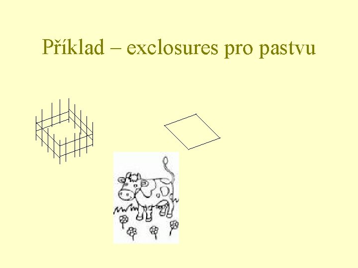 Příklad – exclosures pro pastvu 