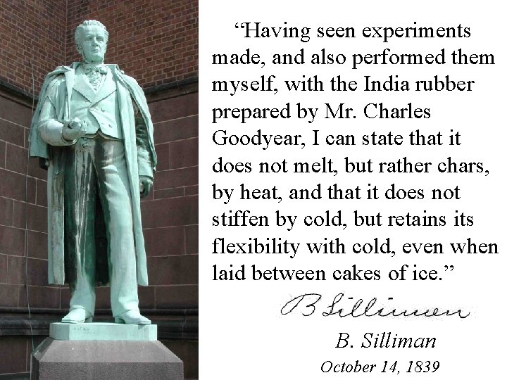 Silliman consult “Having seen experiments made, and also performed them myself, with the India