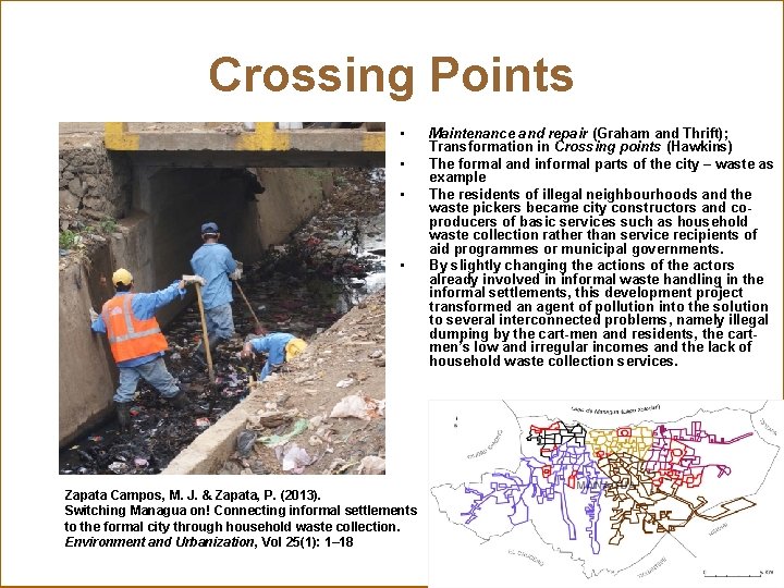 Crossing Points • • Zapata Campos, M. J. & Zapata, P. (2013). Switching Managua