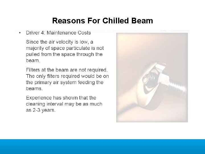 Reasons For Chilled Beam 